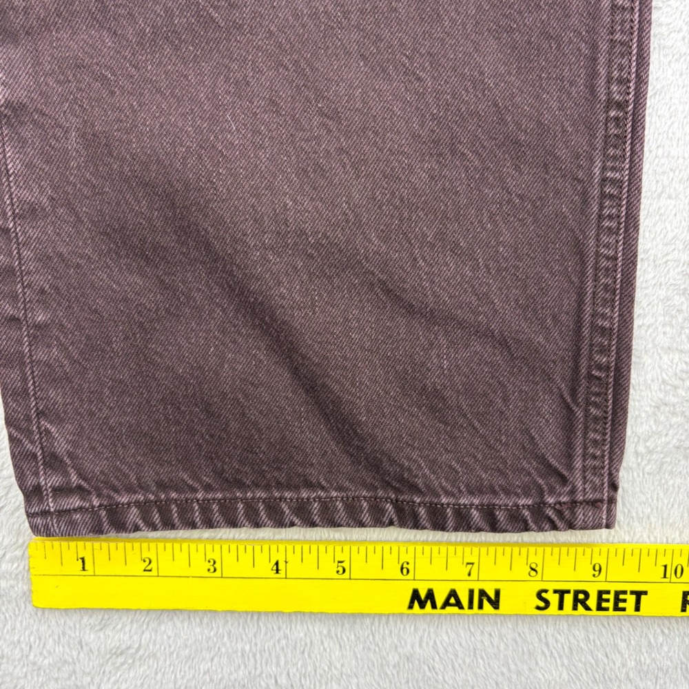 AGOLDE Jeans Womens 26x28 Brown Wide Leg High Rise Relaxed Denim Baggy - Picture 13 of 13